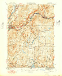Millers Falls 1941 topographic map thumbnail