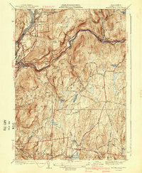 Millers Falls 1941 topographic map thumbnail