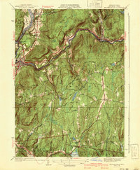 Millers Falls 1941 topographic map thumbnail