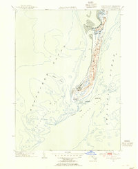 Monomoy Point 1953 topographic map thumbnail