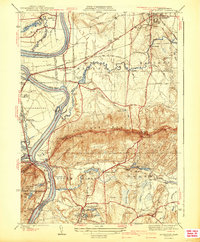 Mt Holyoke 1941 topographic map thumbnail