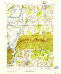 Mt Holyoke 1947 topographic map thumbnail