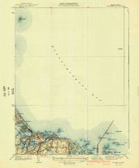Nantasket 1941 topographic map thumbnail
