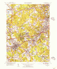 Natick 1950 topographic map thumbnail