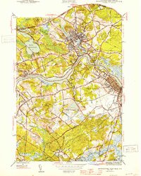 Newburyport West 1944 topographic map thumbnail