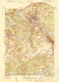 Newburyport West 1944 topographic map thumbnail