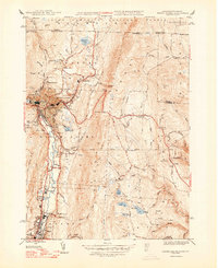 North Adams 1948 topographic map thumbnail