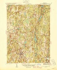 North Brookfield 1946 topographic map thumbnail