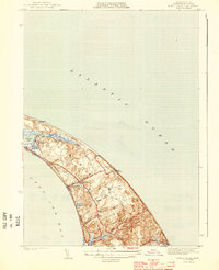 North Truro 1944 topographic map thumbnail