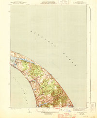 North Truro 1944 topographic map thumbnail