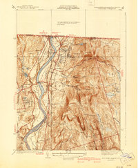 Northfield 1941 topographic map thumbnail