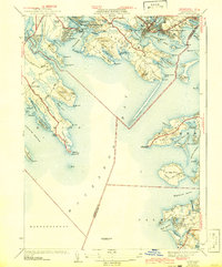Onset 1941 topographic map preview