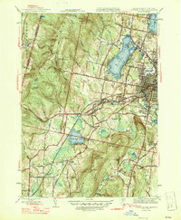 Pittsfield West 1947 topographic map thumbnail
