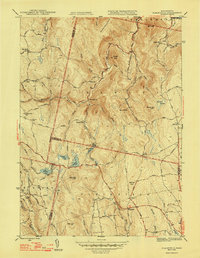 Plainfield 1948 topographic map thumbnail