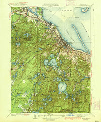 Plymouth 1939 topographic map thumbnail