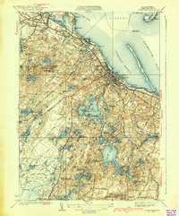 Plymouth 1939 topographic map thumbnail