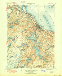 Plymouth 1939 topographic map thumbnail