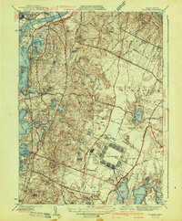 Pocasset 1941 topographic map thumbnail