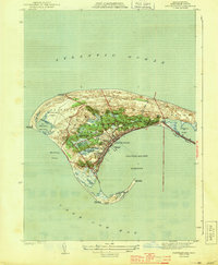 Provincetown 1944 topographic map thumbnail