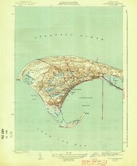 Provincetown 1944 topographic map thumbnail