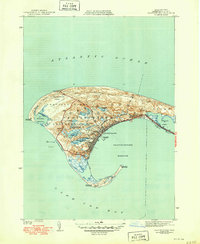 Provincetown 1944 topographic map thumbnail