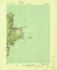 Rockport 1945 topographic map thumbnail