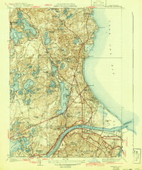 Sagamore 1940 topographic map thumbnail