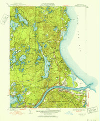 Sagamore 1951 topographic map thumbnail