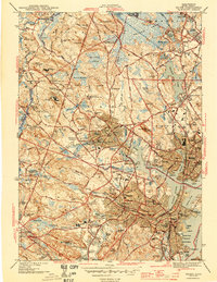 Salem 1944 topographic map thumbnail