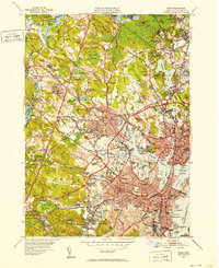 Salem 1949 topographic map preview