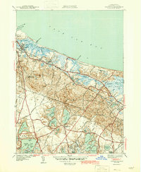 Sandwich 1943 topographic map thumbnail