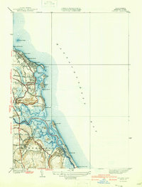 Scituate 1940 topographic map thumbnail