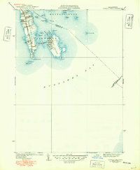 Sconticut Neck 1940 topographic map thumbnail