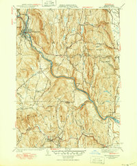 Shelburne Falls 1941 topographic map thumbnail