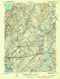 Shrewsbury 1943 topographic map thumbnail