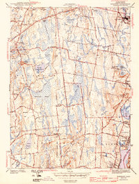 Somerset 1943 topographic map thumbnail