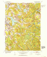 South Groveland 1952 topographic map thumbnail