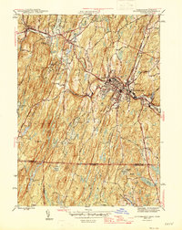 Southbridge 1945 topographic map thumbnail