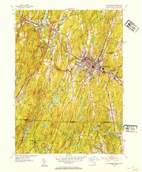 Southbridge 1952 topographic map thumbnail