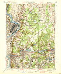Springfield North 1938 topographic map thumbnail