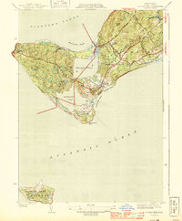 Squibnocket 1944 topographic map thumbnail