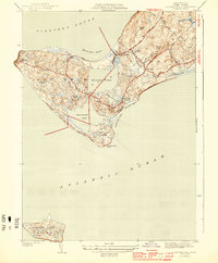 Squibnocket 1944 topographic map thumbnail