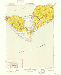 Squibnocket 1951 topographic map thumbnail