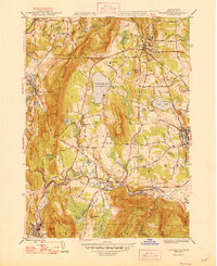 Stockbridge 1948 topographic map thumbnail