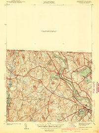 Tyngsboro 1941 topographic map thumbnail