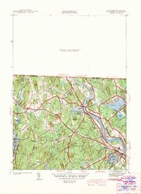 Tyngsboro 1942 topographic map thumbnail
