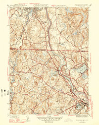 Tyngsboro 1946 topographic map thumbnail