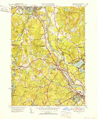 Tyngsboro 1950 topographic map thumbnail