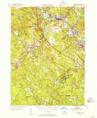 Uxbridge 1953 topographic map thumbnail