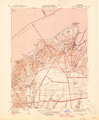Vineyard Haven 1944 topographic map thumbnail
